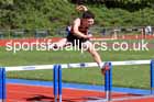 Hurdles, 2026 North Eastern Track and Field Champs, Shildon, County Durham. Photo: David T. Hewitson/Sports for All Pics